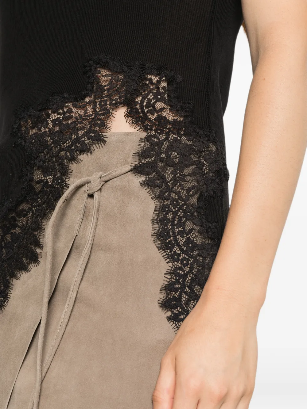 Dorothee Schumacher Top met kant Zwart