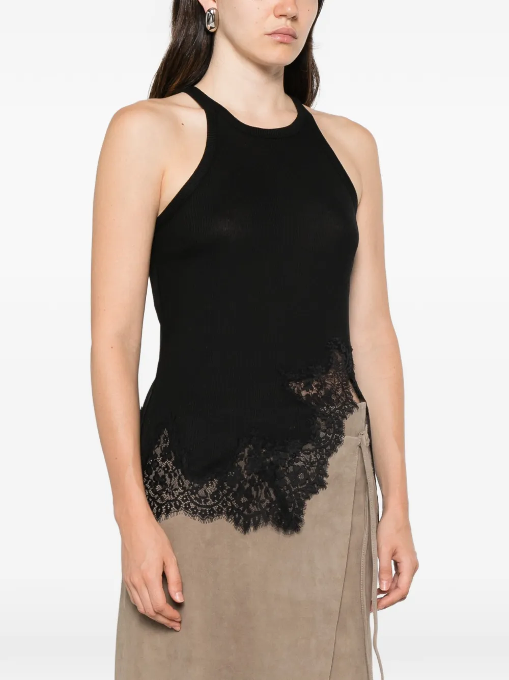Dorothee Schumacher Top met kant Zwart