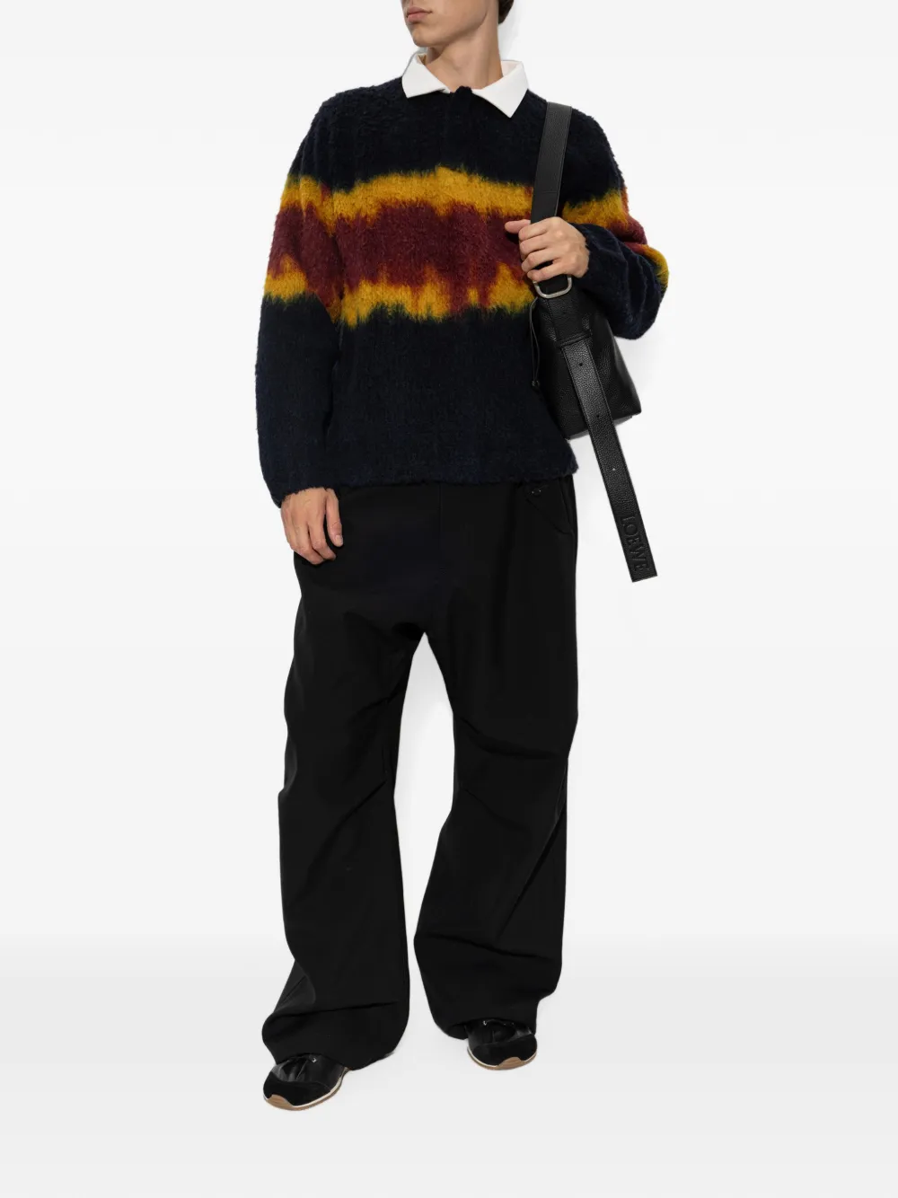 sacai Trui met kleurverloop Blauw