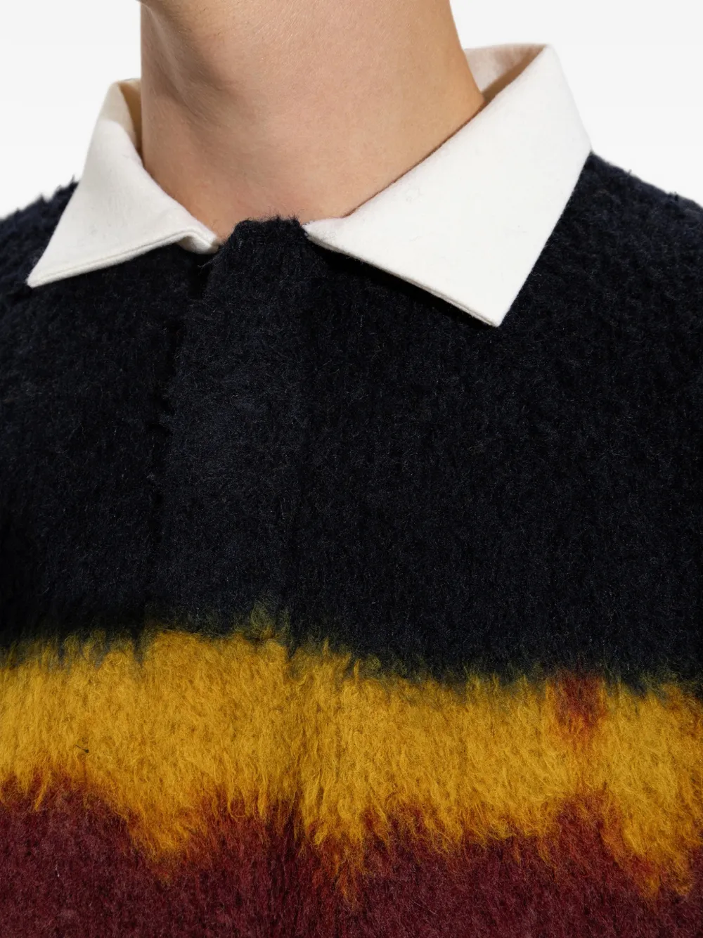 sacai Trui met kleurverloop Blauw