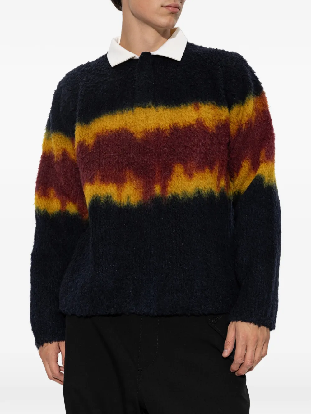 sacai Trui met kleurverloop Blauw