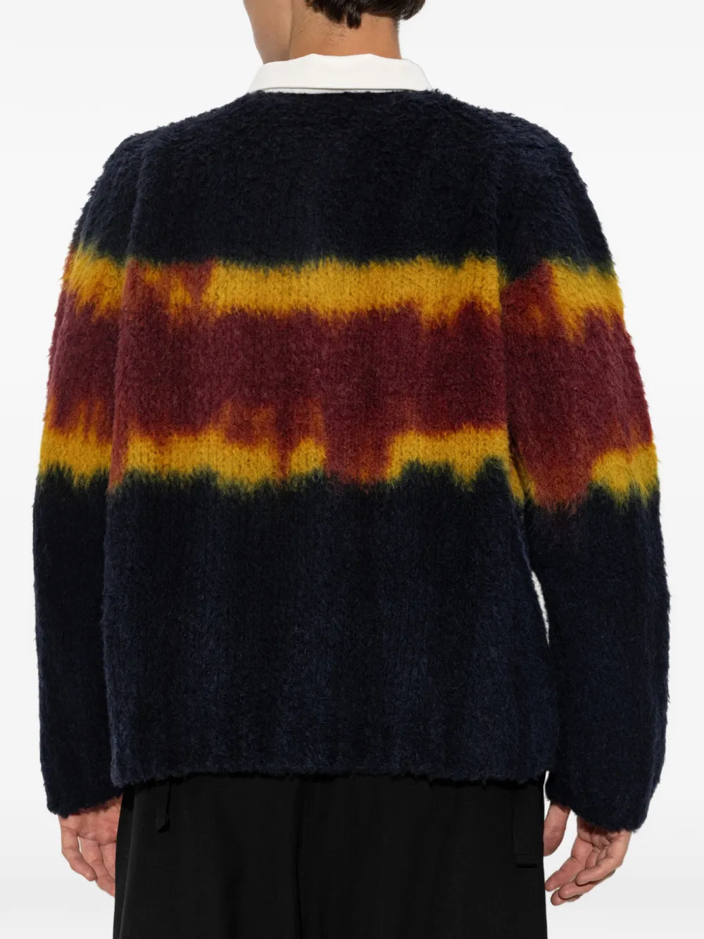 sacai Trui met kleurverloop Blauw