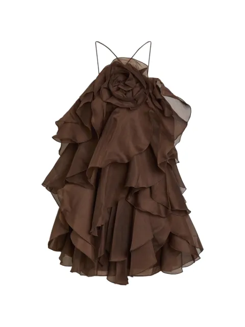 Aje Pandorea ruffled mini dress