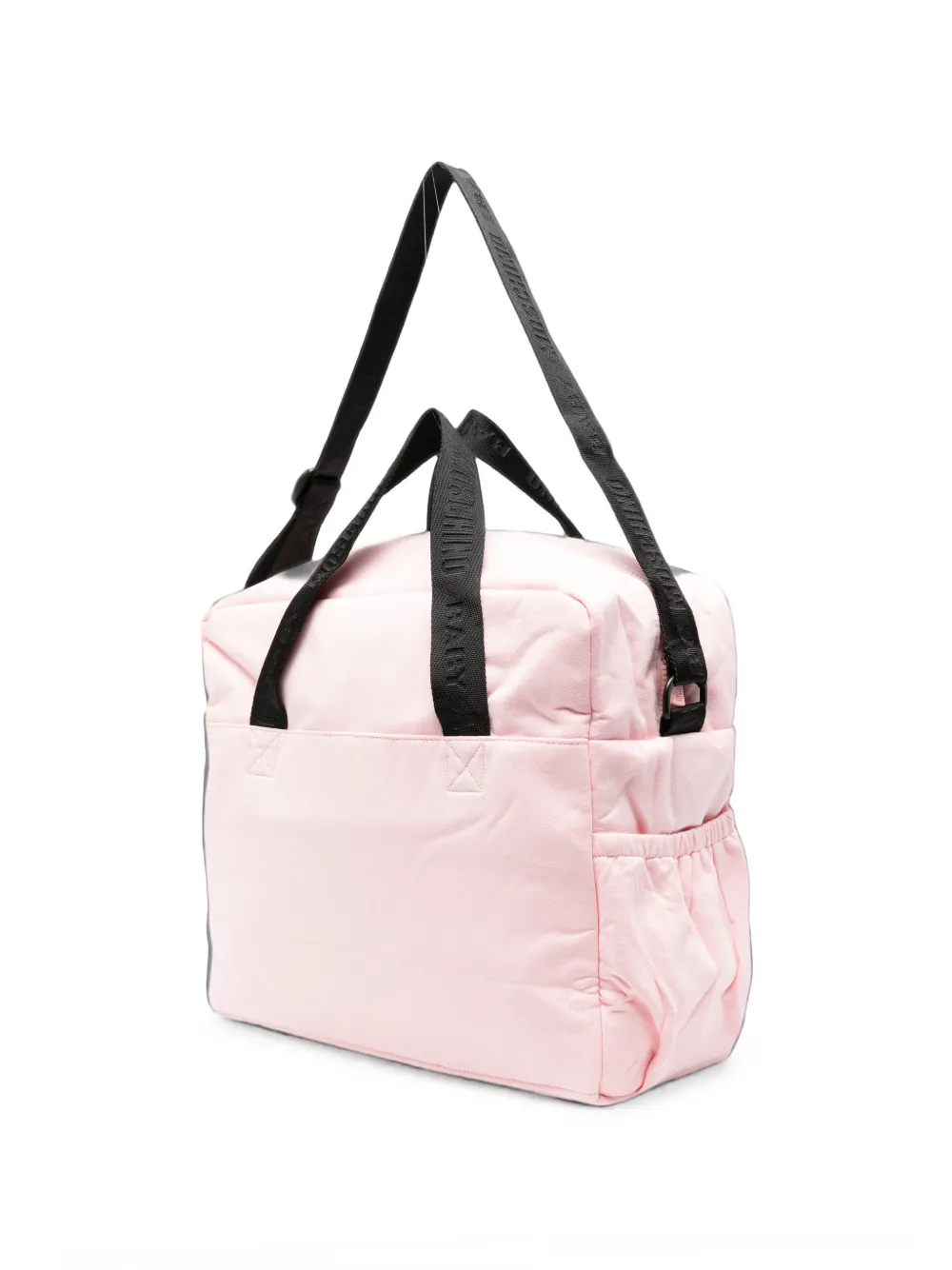 Moschino Kids Teddy Bear luiertas met patch Roze