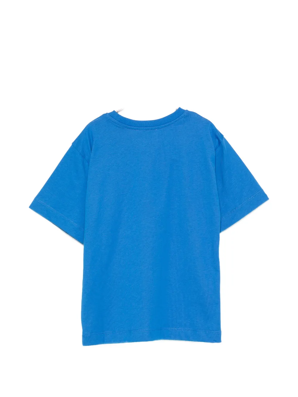 Moschino Kids Teddy Bear T-shirt met logo-print Blauw