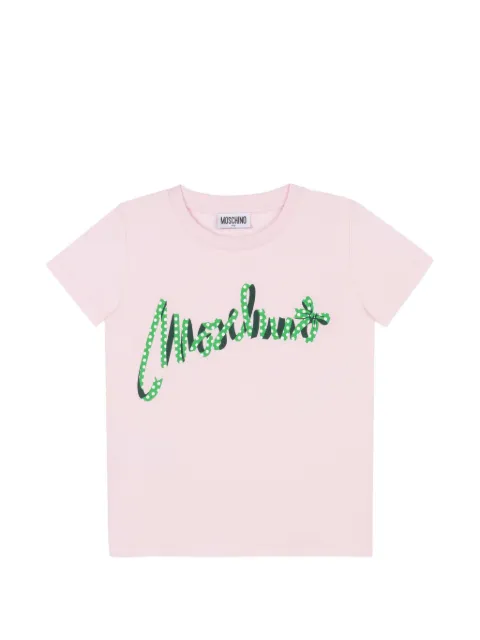Moschino Kids printed cotton jersey T-shirt