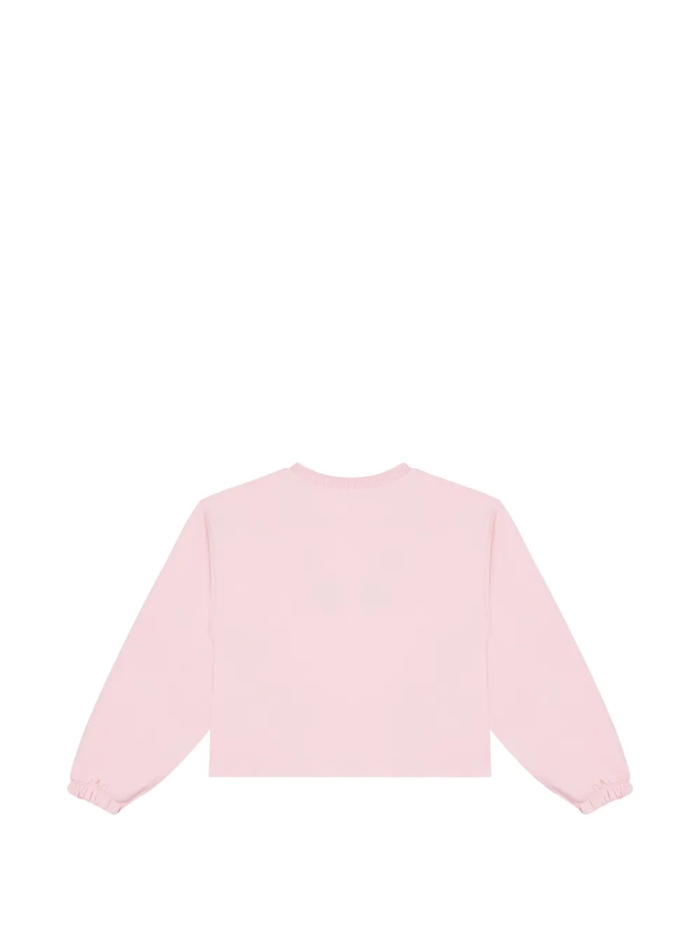 Moschino Kids Teddy Bear trui met logoprint Roze
