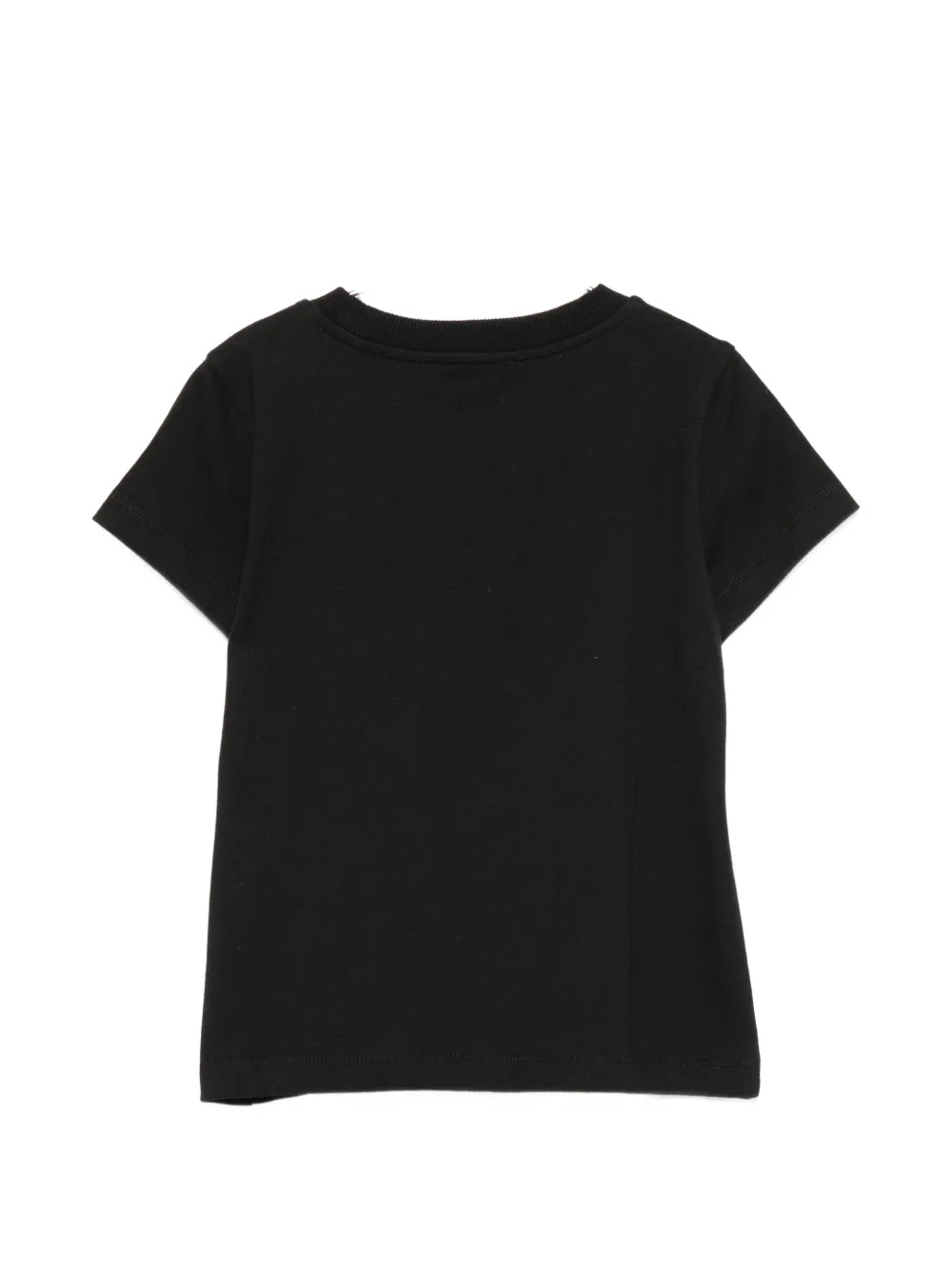 Moschino Kids Teddy Bear T-shirt met hart-print Zwart