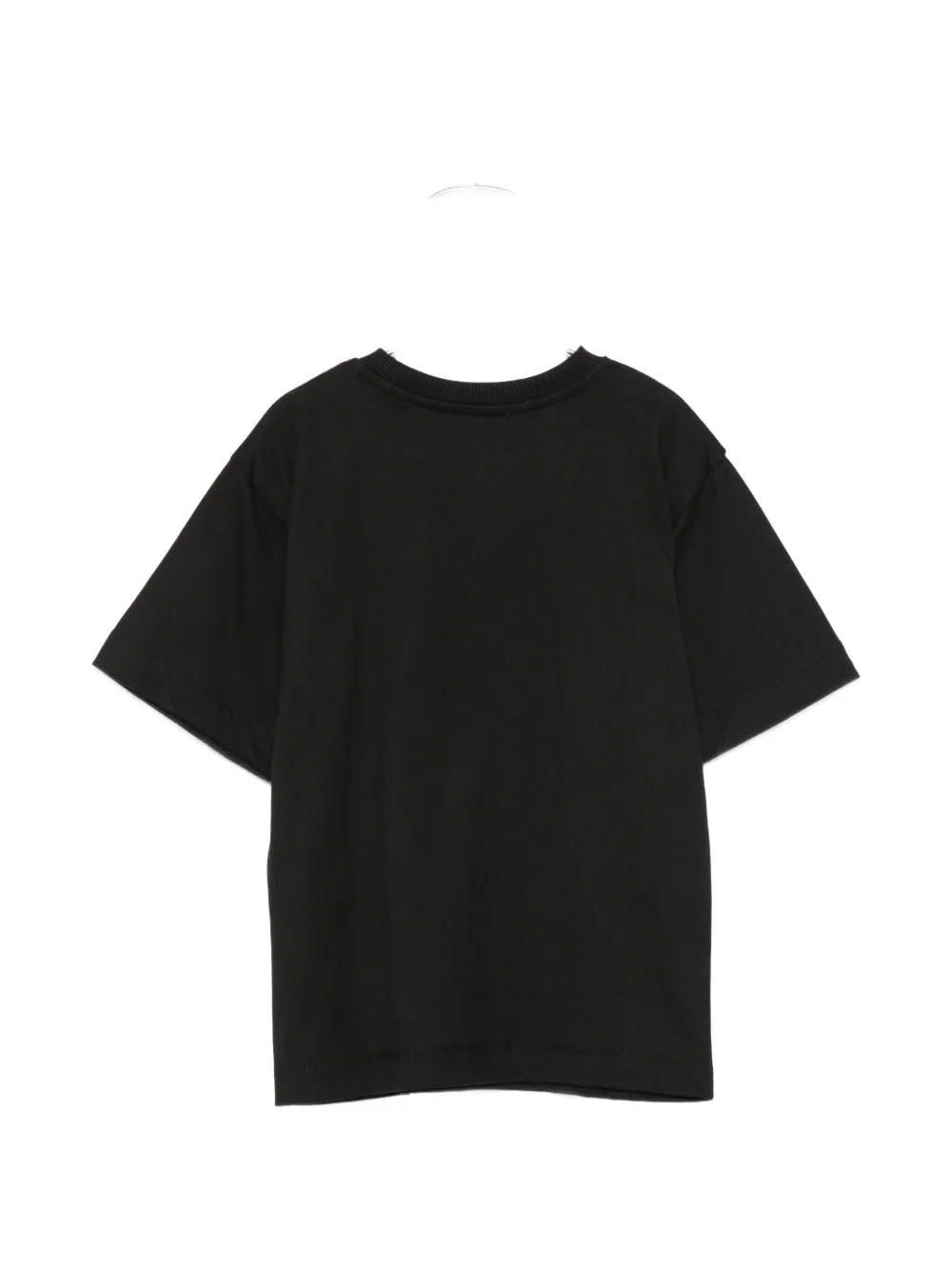 Moschino Kids T-shirt met logoprint Zwart