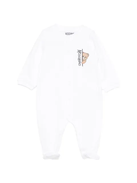 Moschino Kids Teddy Bear print pajamas