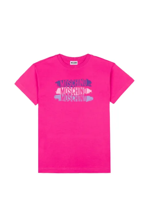 Moschino Kids logo-print T-shirt