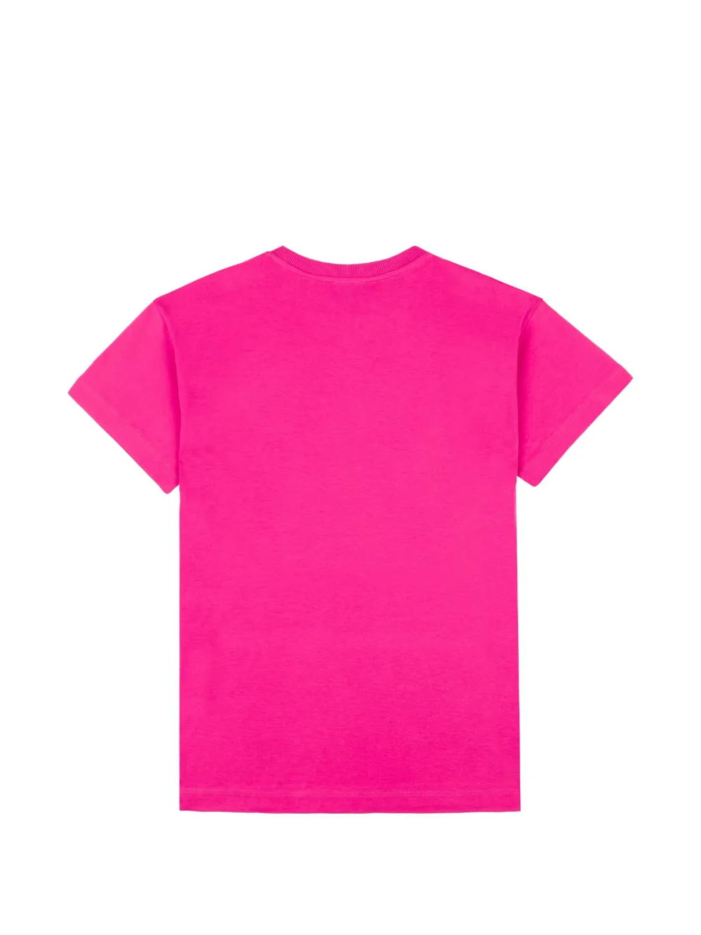 Moschino Kids T-shirt met logoprint Roze