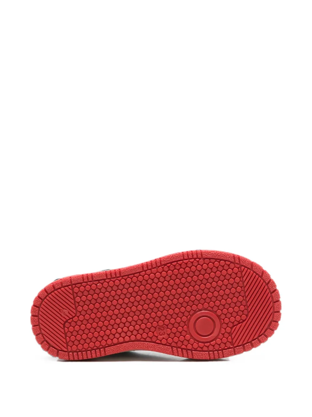 Moschino Kids Sneakers met hartpatch en logo Wit
