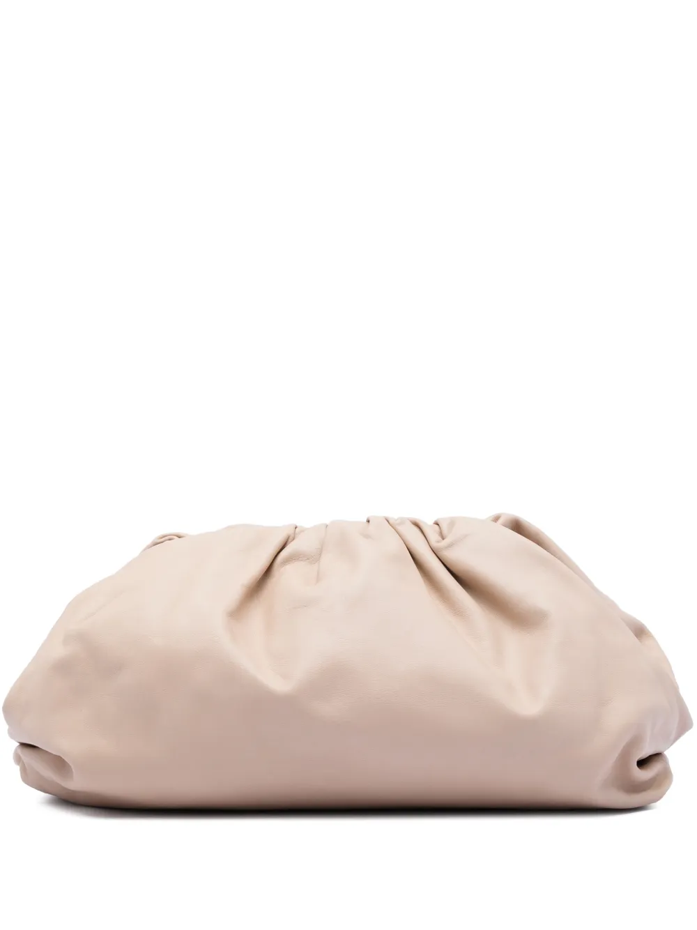Bottega Veneta Pre-Owned 2012-2026 Lambskin The Pouch clutch bag - Braun