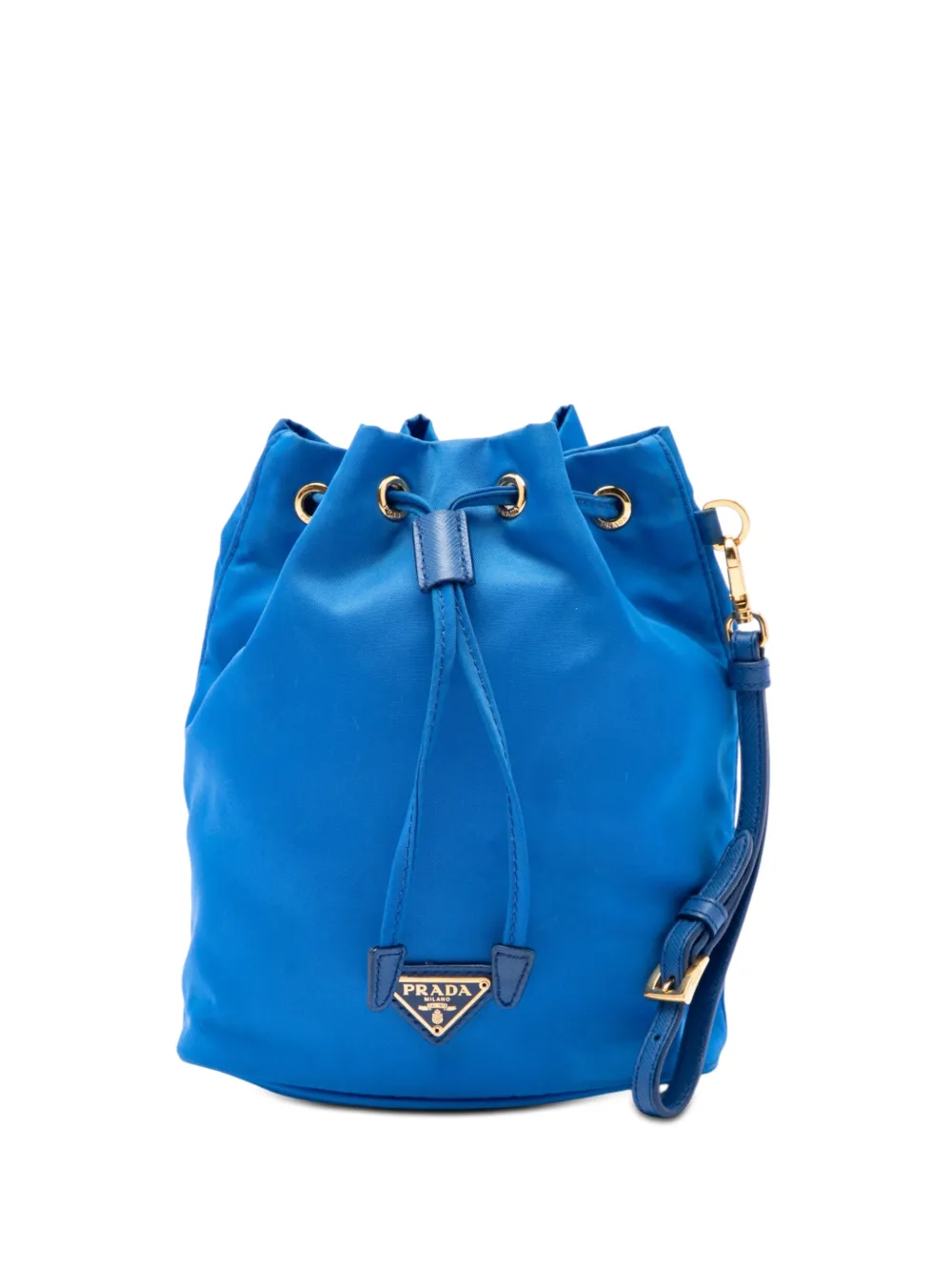 Prada Pre-Owned 2000-2013 Tessuto Drawstring pouch - Blau