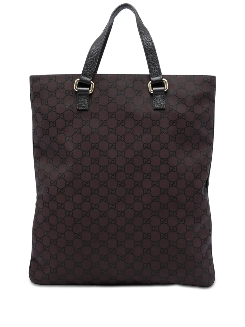 Gucci Pre-Owned 2016-2026 GG Nylon tote bag - Marrone