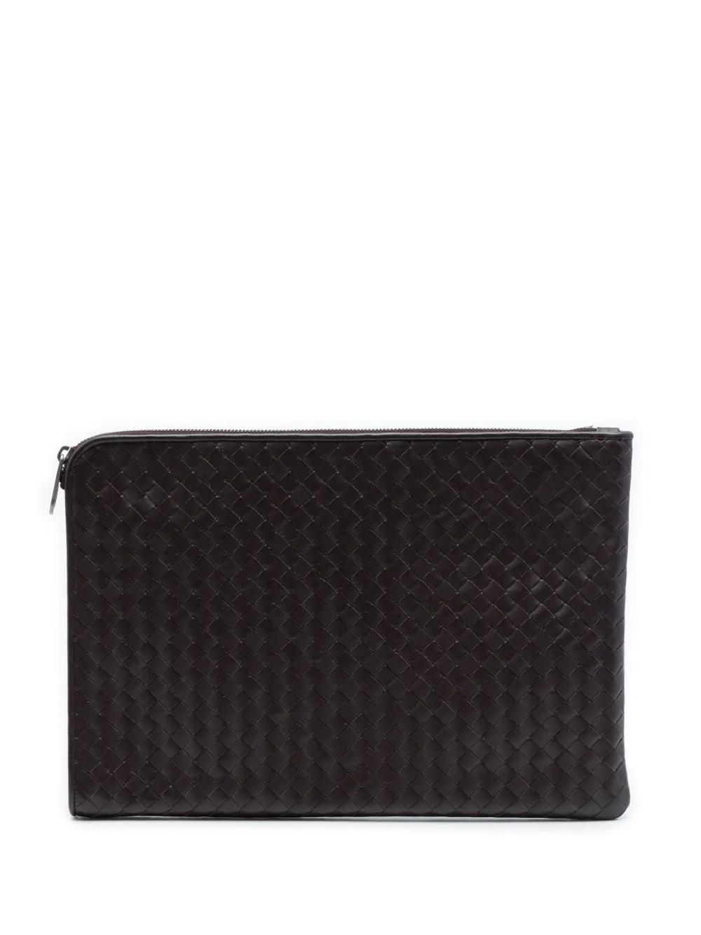 Bottega Veneta Pre-Owned 2010 Nappa Intrecciato clutch bag - Braun