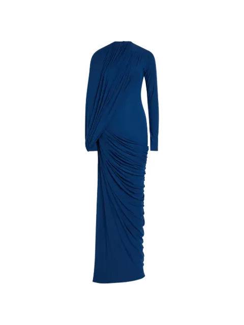 DEME Settle ruched draped maxi dress