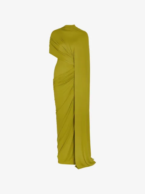DEME Daphne draped asymmetric-design maxi dress