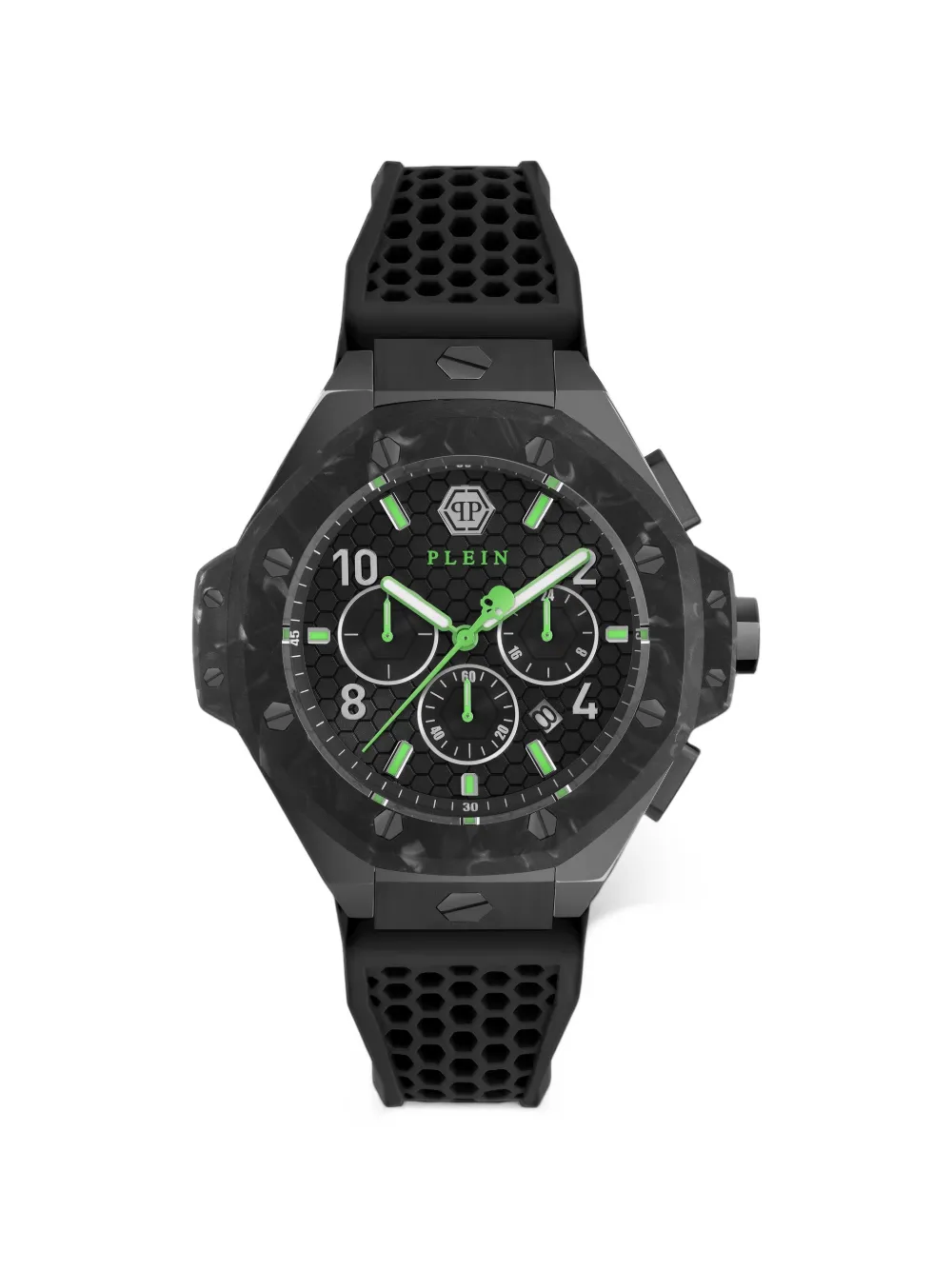 Philipp Plein Plein Chrono Royal 46mm watch - Black
