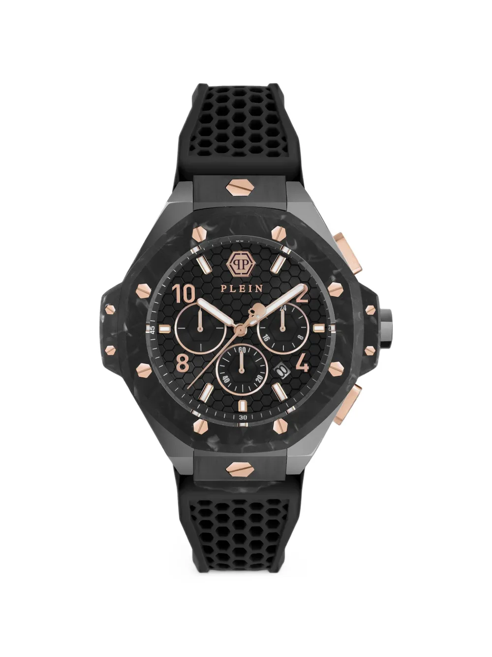 Philipp Plein Chrono Roya 46mm watch - Nero