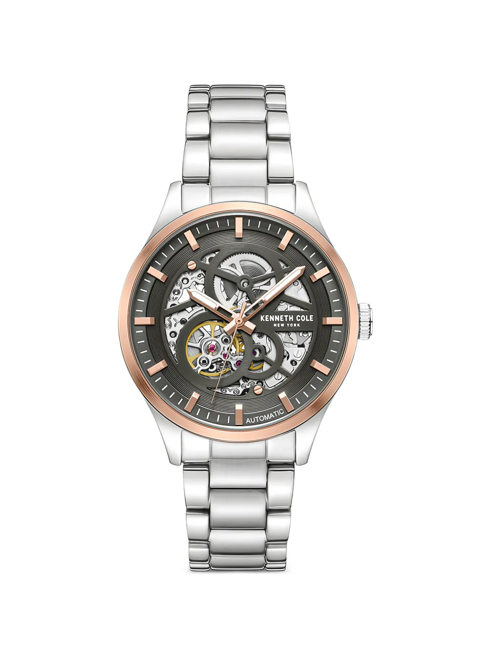 KENNETH COLE skeleton-dial 42mm watch - Nero