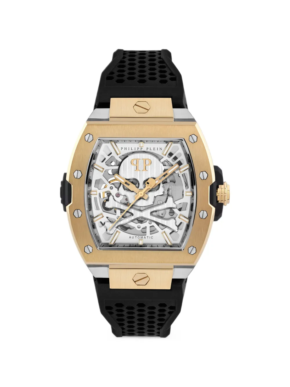 Philipp Plein Skeleton Skull 44mm watch - Argento