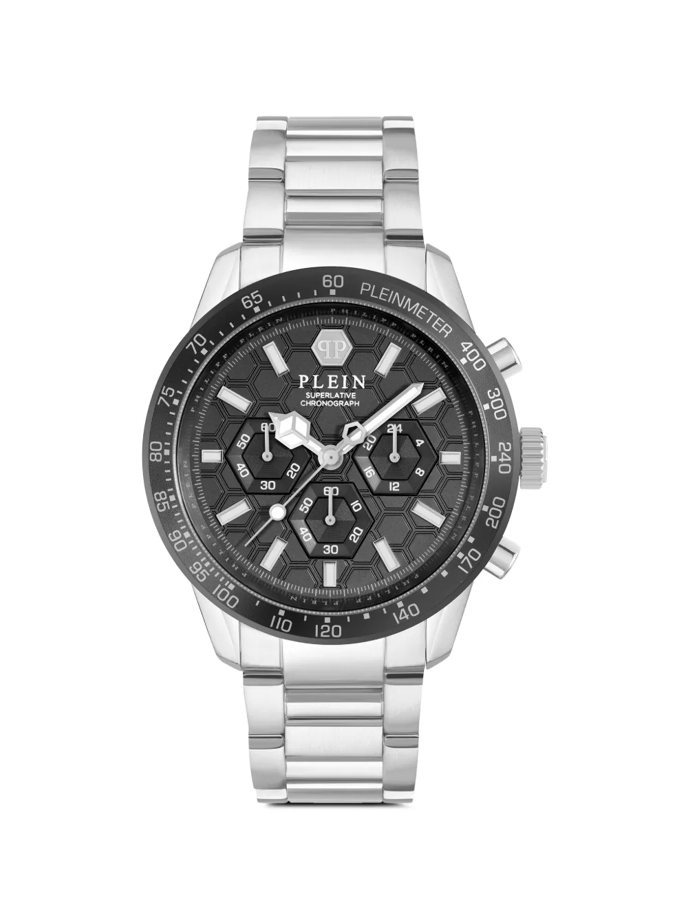 Philipp Plein Pleinmeter 44mm watch - Black