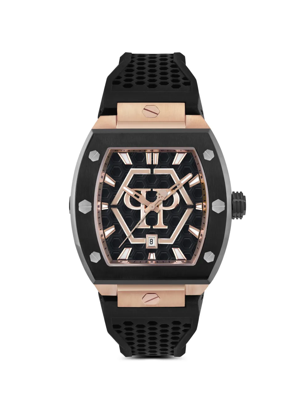 Philipp Plein The Hexagon Phantom 44mm watch - Nero