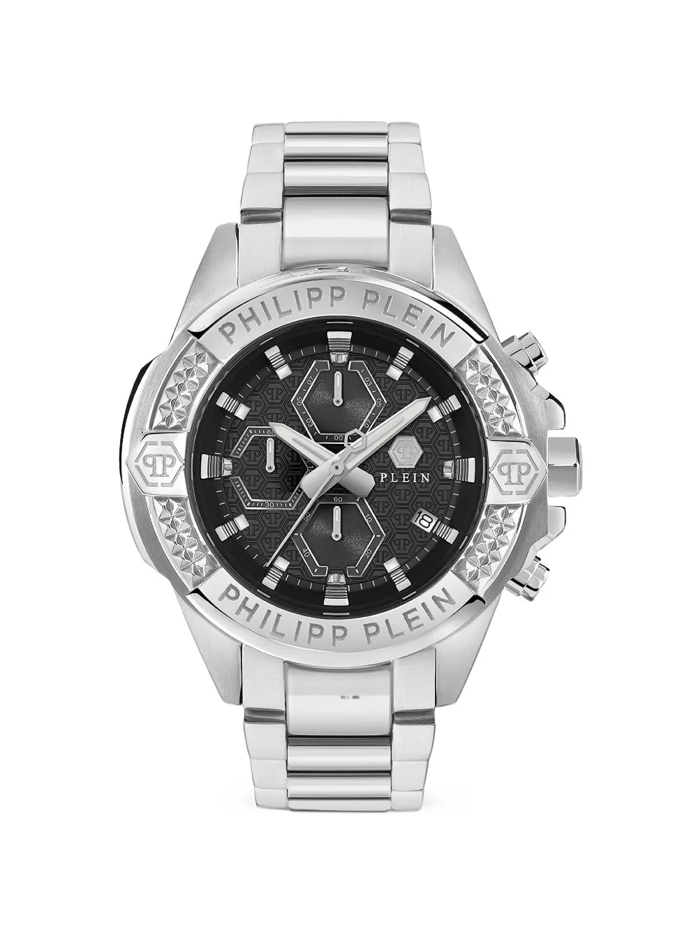 Philipp Plein The $kull Chrono 44mm watch - Black