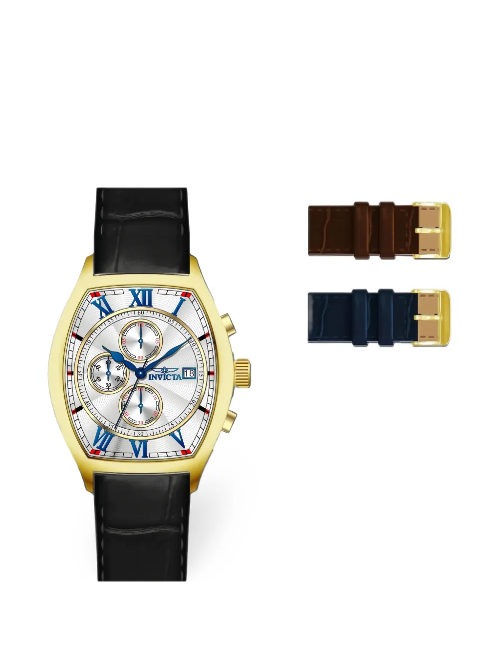 Invicta Orologio Specialty con cassa tonneau 43mm - Argento
