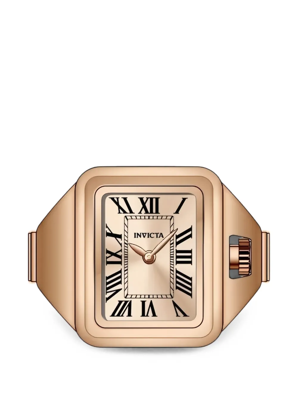 Invicta Orologio Mini Ring con quadrante squadrato 18mm - Rosa