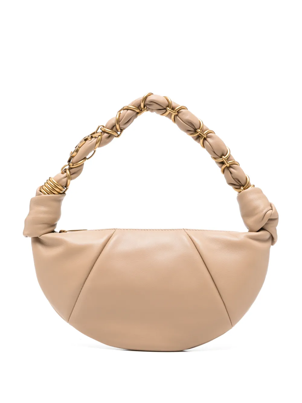 Saint Laurent Amita mini-shopper met logoplakkaat Beige
