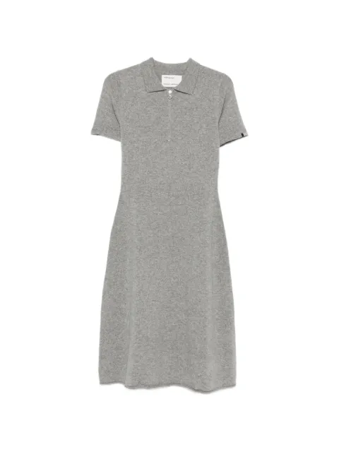 extreme cashmere Georgia zip-fastening midi dress