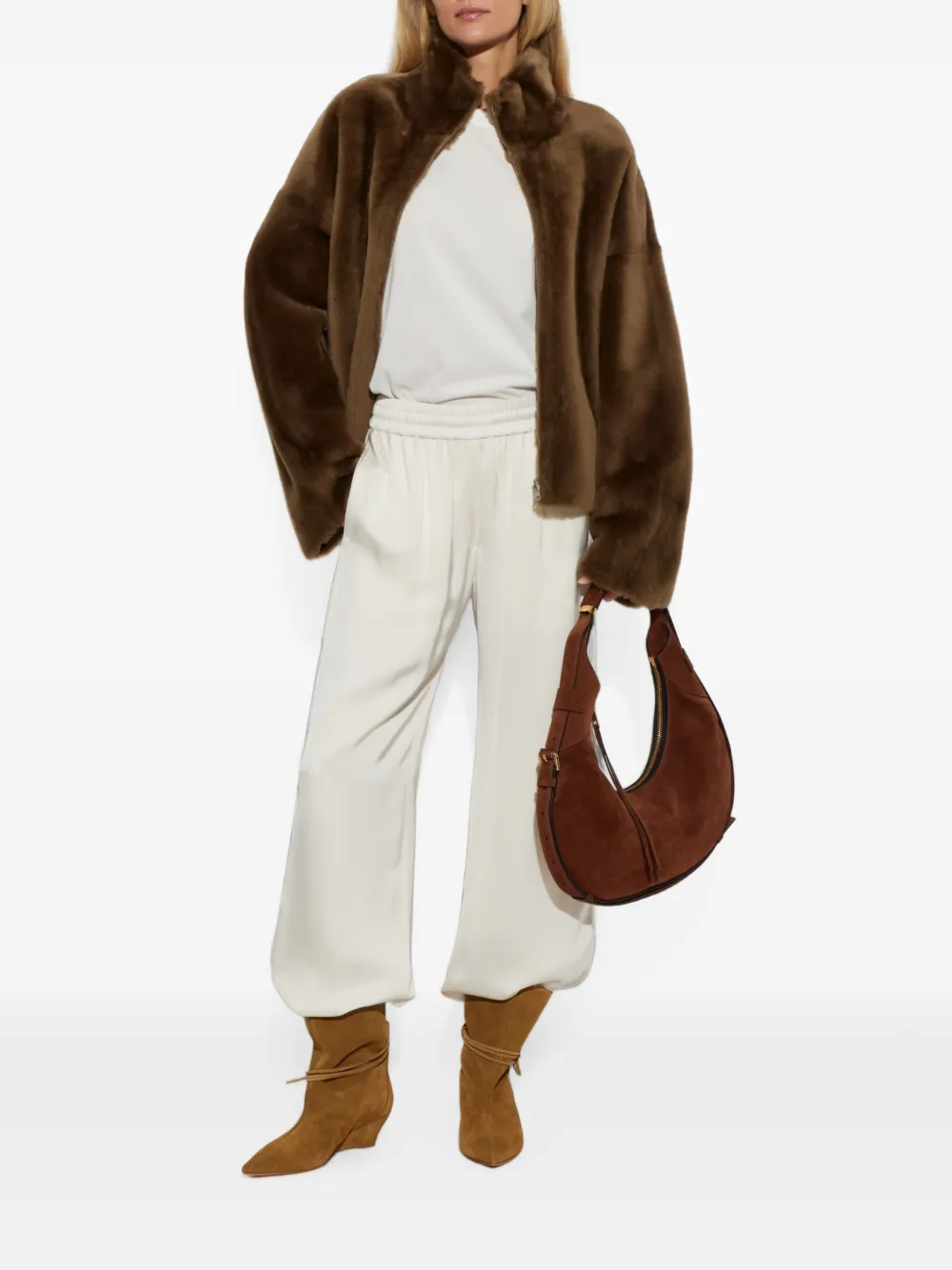 Arma Indy omkeerbare lammy jas Bruin