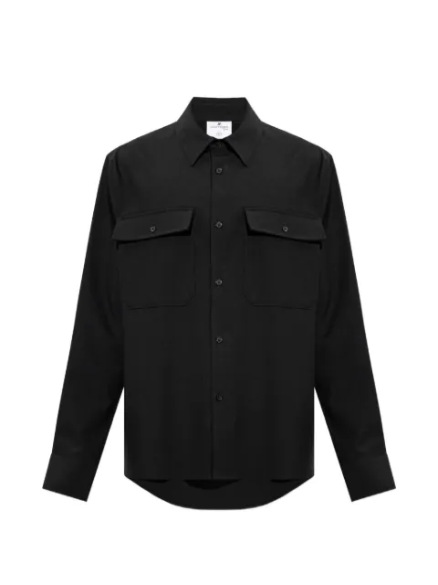 Courrèges twill workwear shirt
