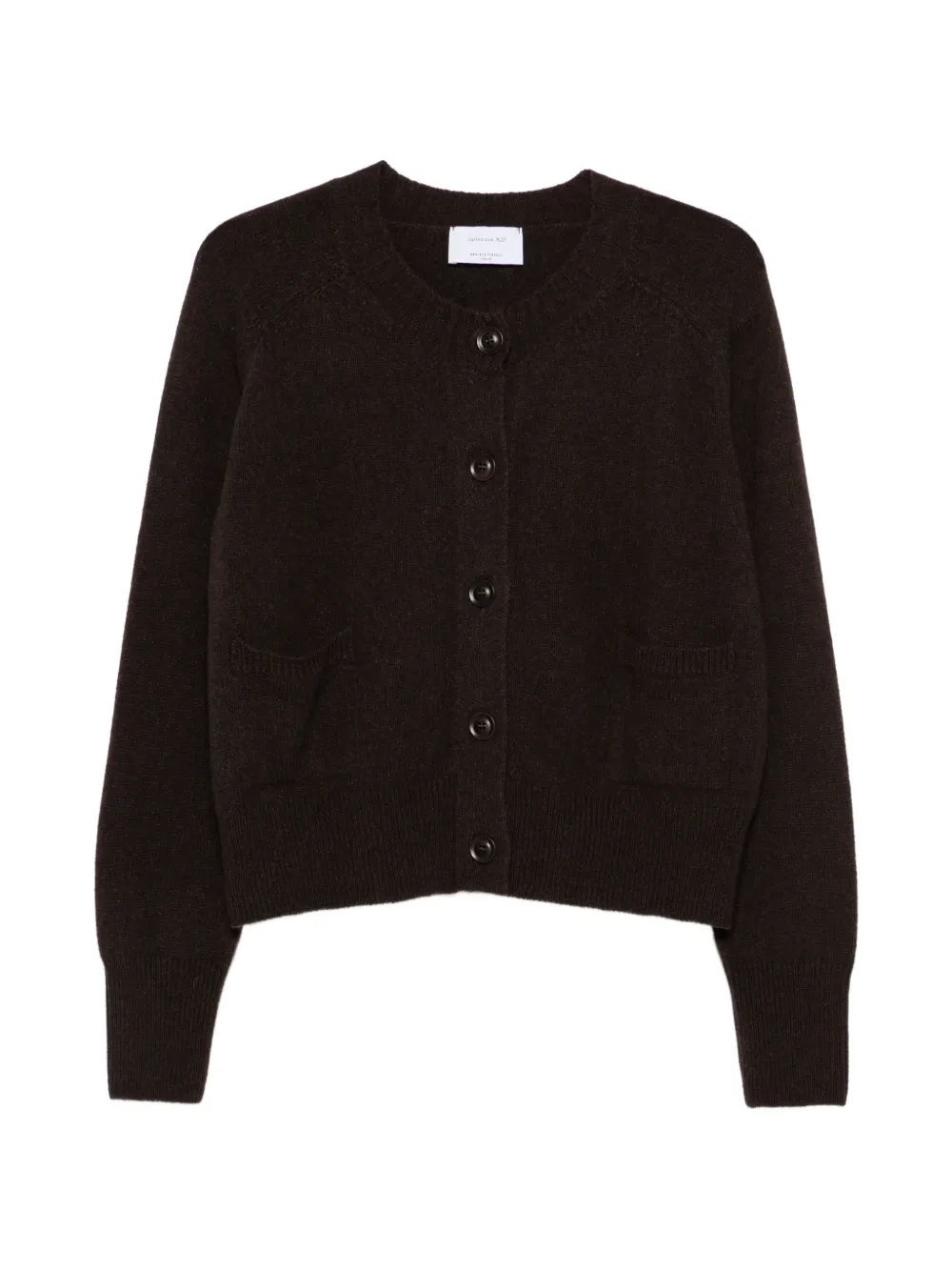 Daniele Fiesoli Cardigan in cashmere con bottoni - Marrone