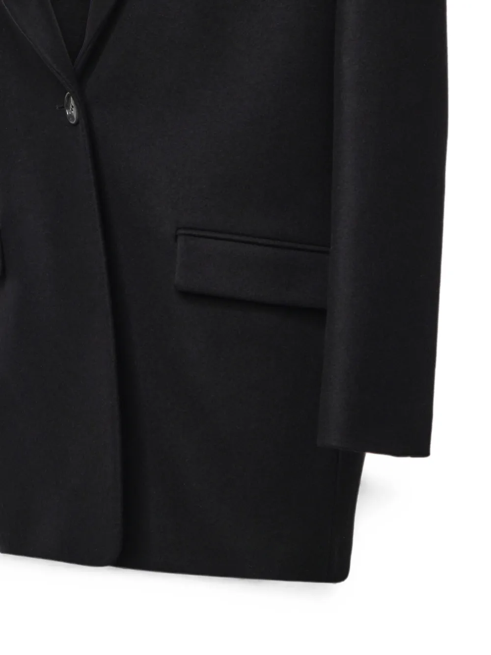 THE ANDAMANE Blazer met enkele rij knopen Zwart