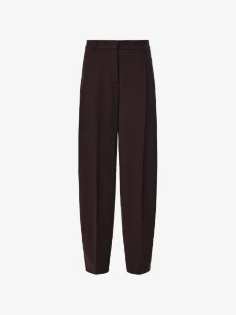 THE ANDAMANE pleated tapered trousers