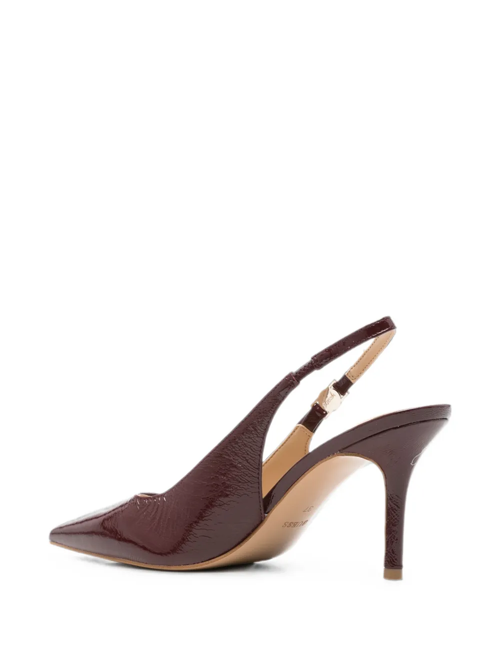 GUESS USA Slingback pumps met puntige neus Rood