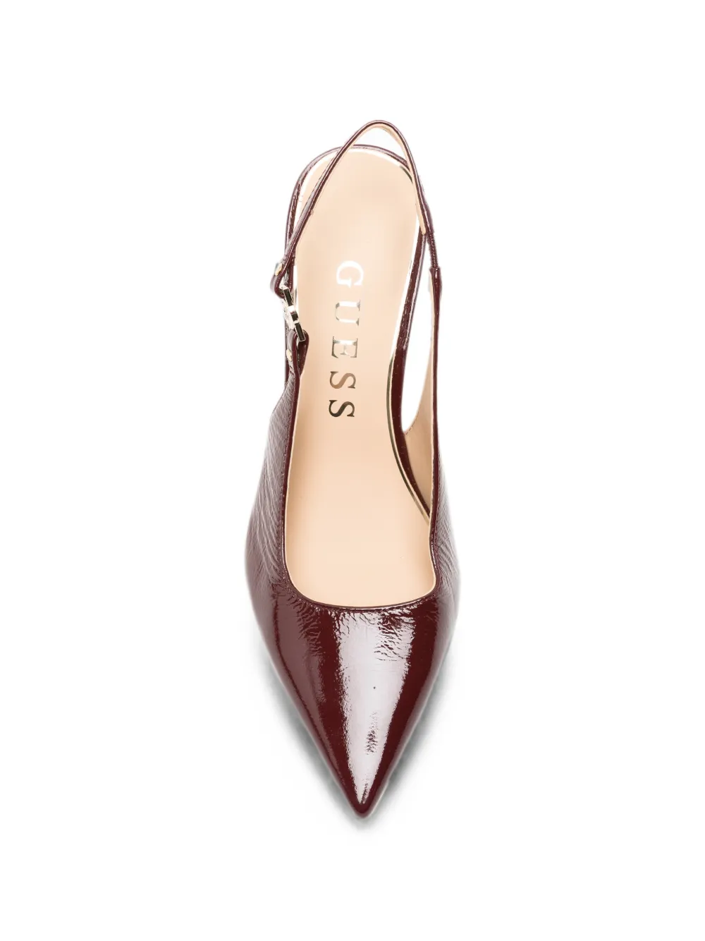 GUESS USA Slingback pumps met puntige neus Rood