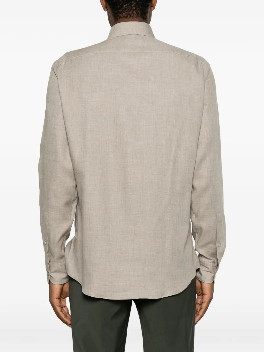 Zegna Button-up overhemd Beige