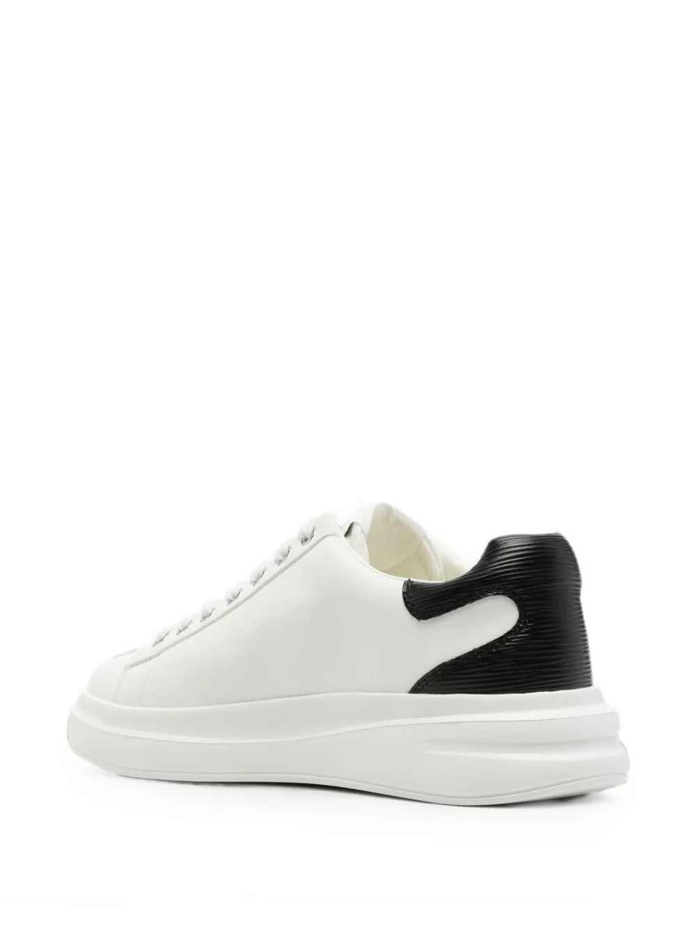 GUESS USA Sneakers met leren vlakken Wit