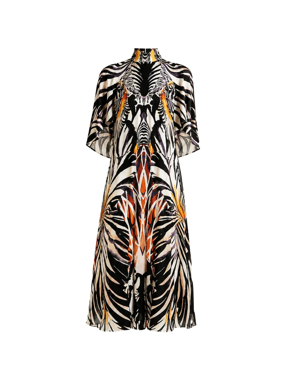 Temperley London Titania animal-print midi dress