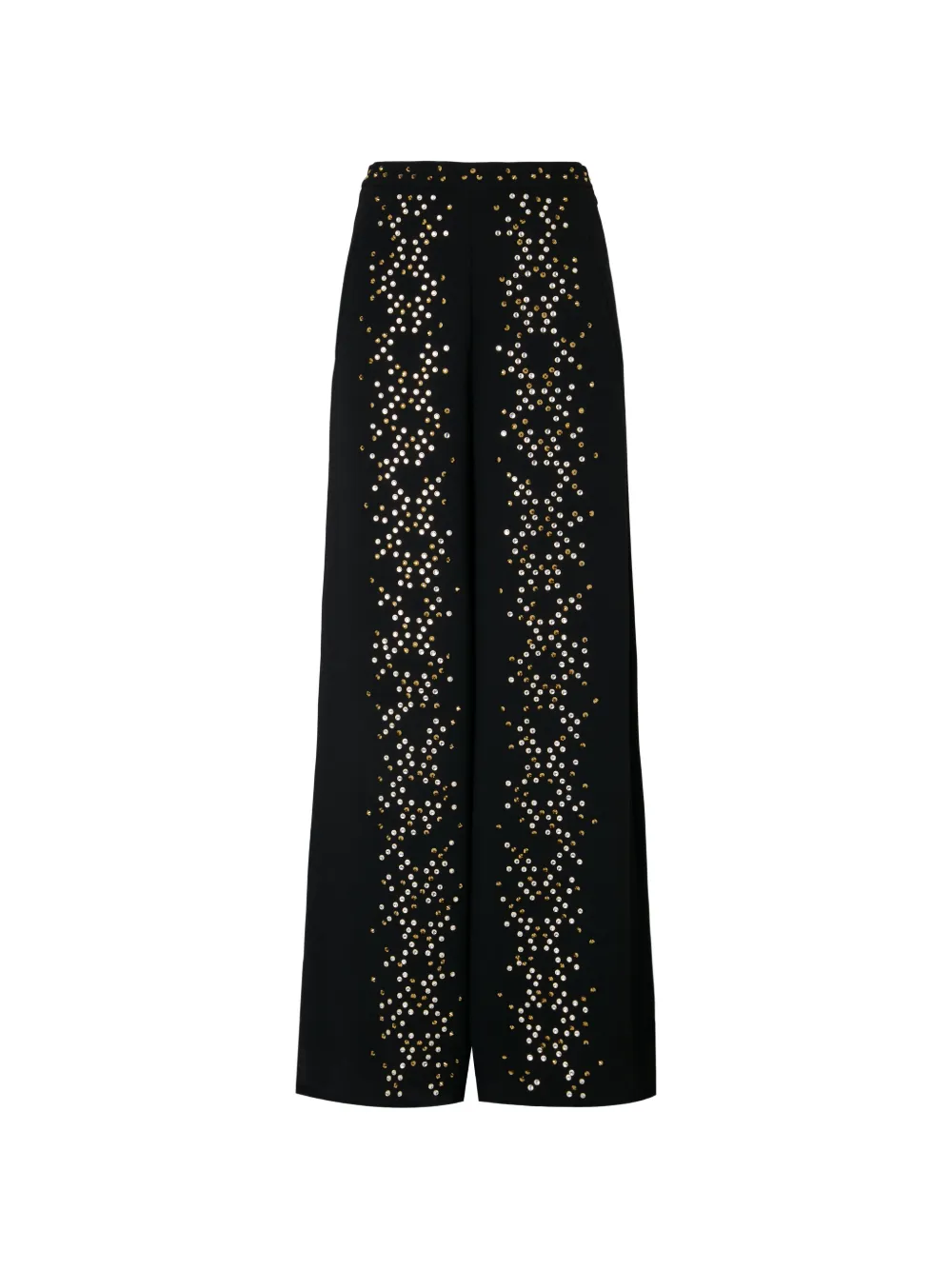 Temperley London Oberon stud-embellished palazzo pants