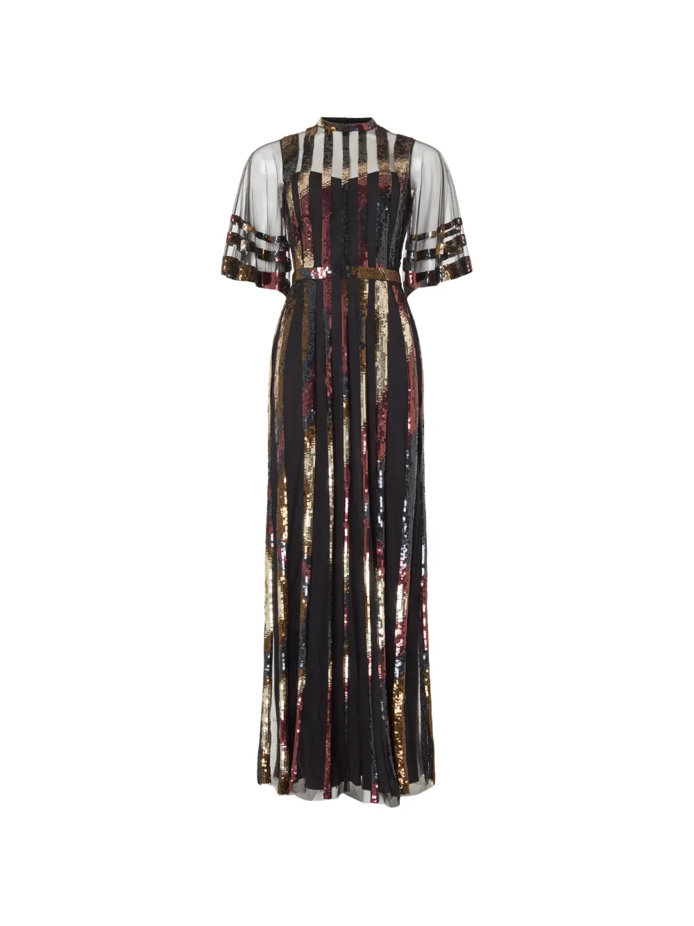 Temperley London Dusty sequin-embellished gown