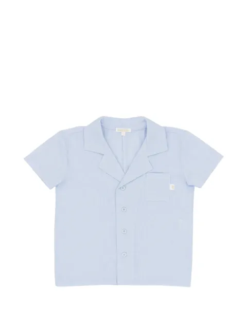 KINDRED short-sleeve notched-lapels shirt