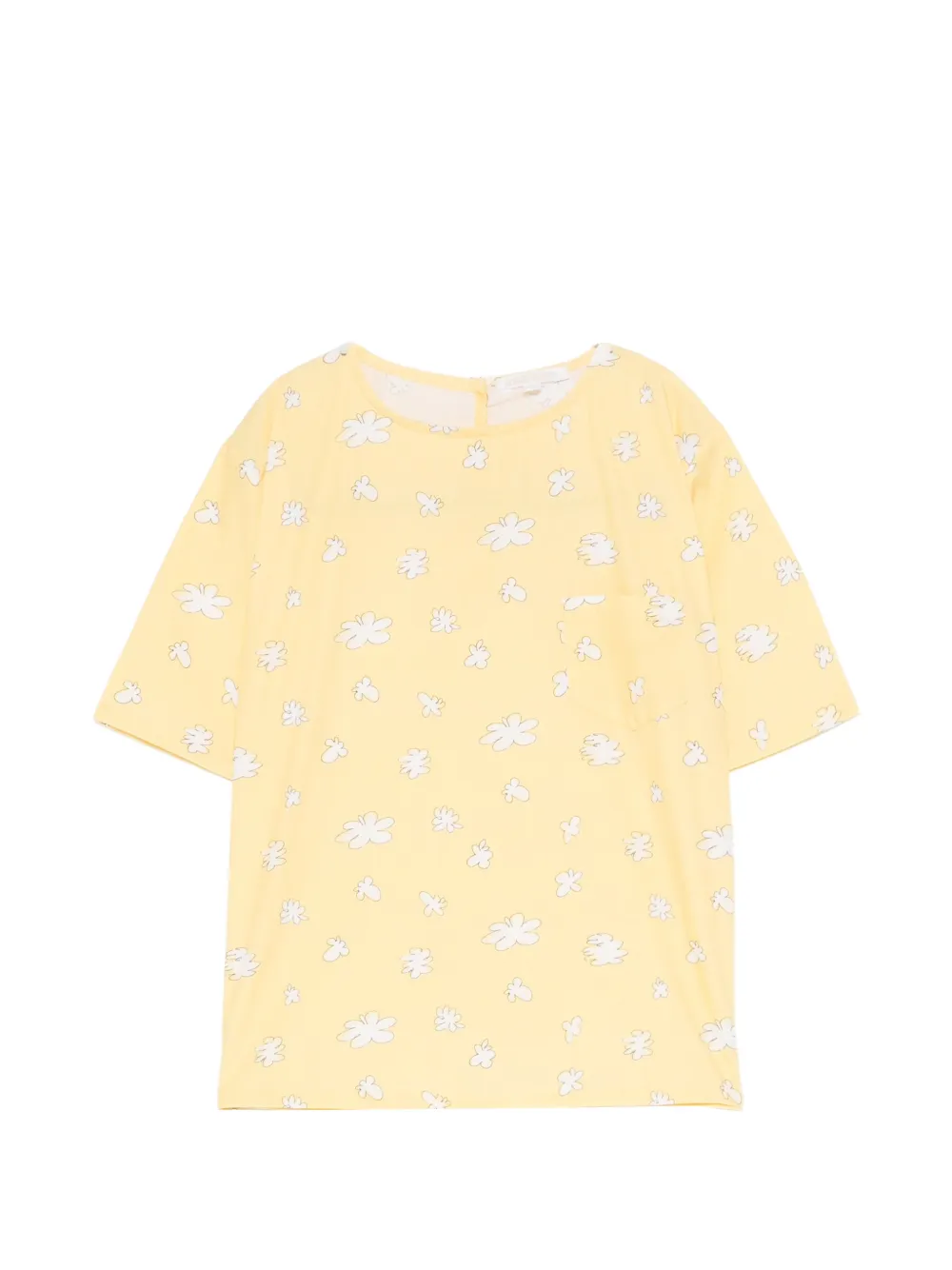 KINDRED crew-neck T-shirt - Giallo