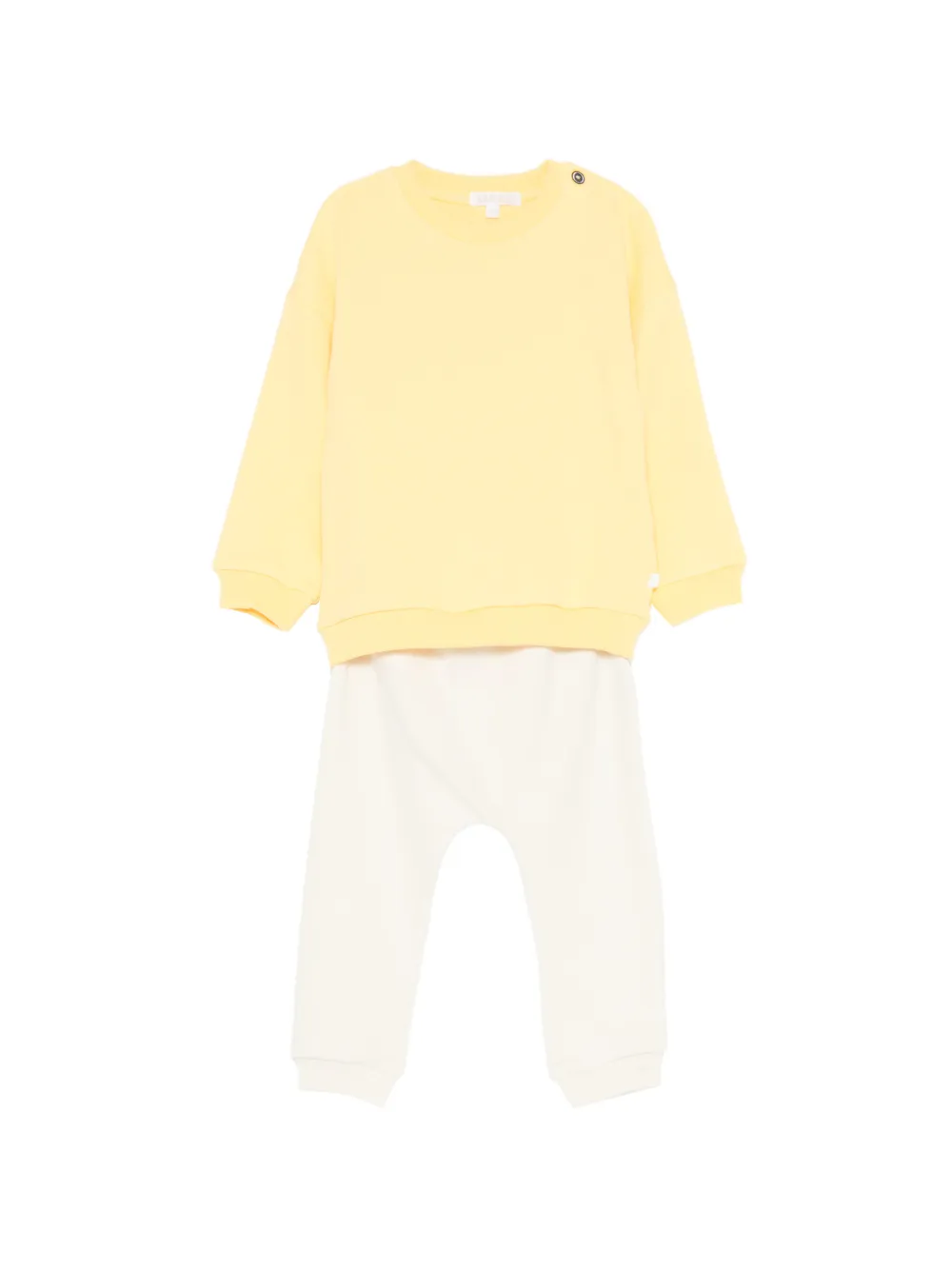 KINDRED crew-neck tracksuit set - Giallo