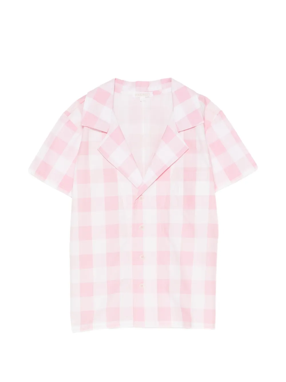 KINDRED gingham-print shirt Roze